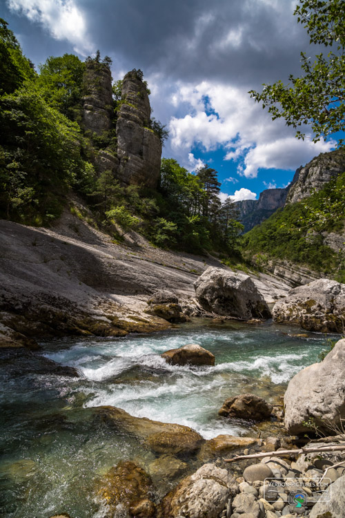 photo rapide dans le canyon du Verdon